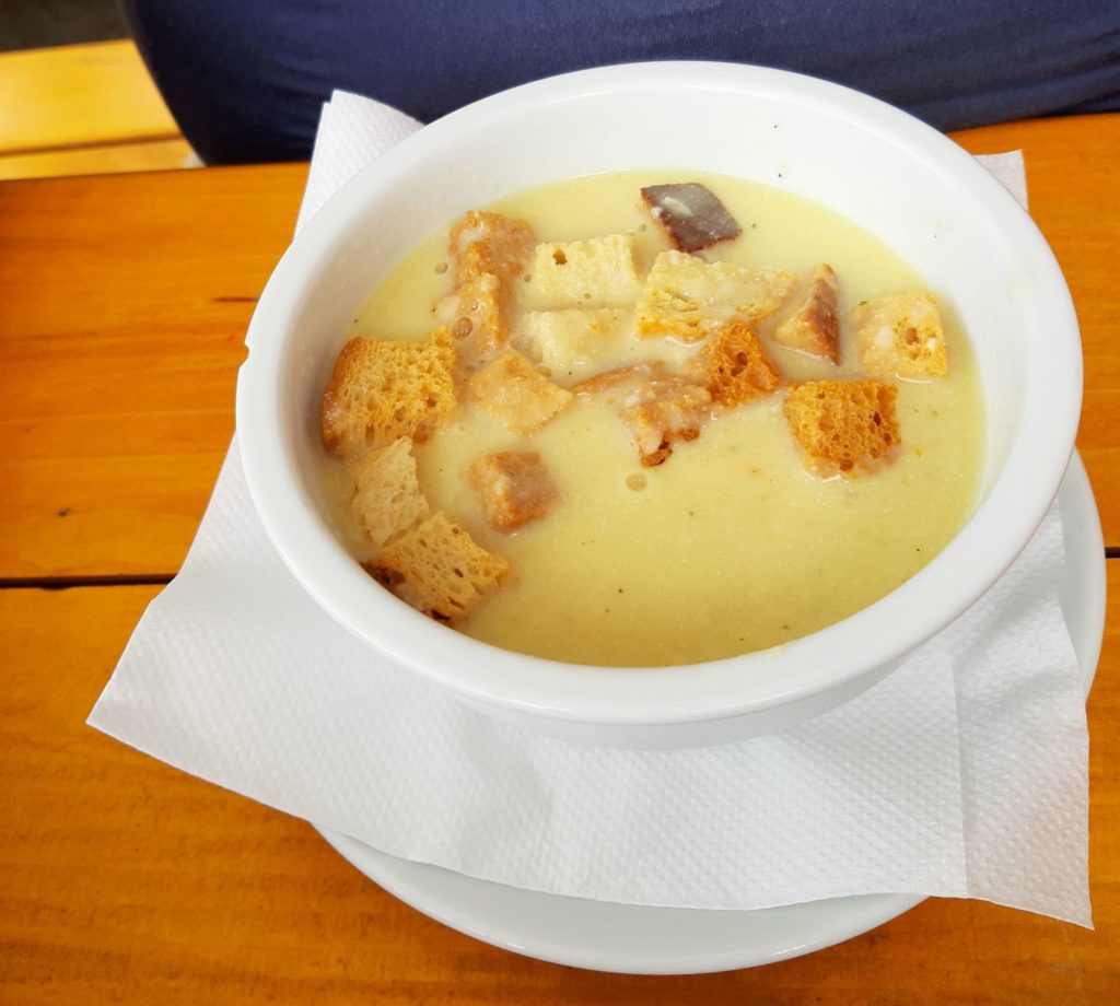 Cesnaková polievka Bilíkova chata
